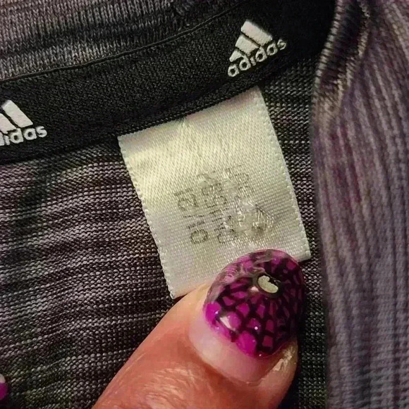 Adidas Men's Primegreen Aeroready Athletic Heather Grey Shirt Workout Top, sz SM - Picture 3 of 12